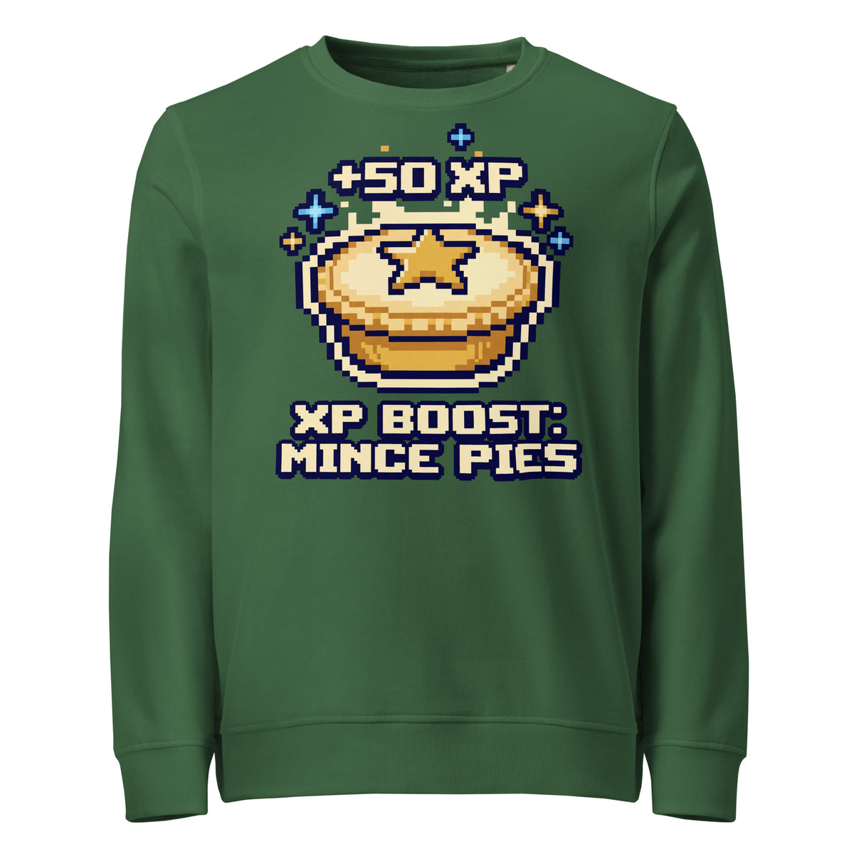 XP Boost: Mince Pies Christmas Mid-Weight Sweatshirt - Ricki Robin