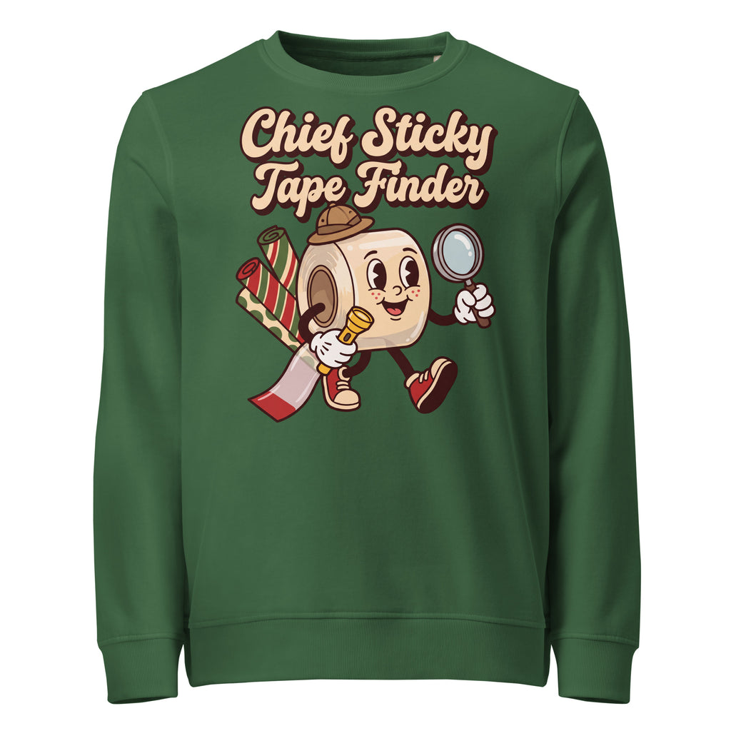 Chief Sticky Tape Finder Christmas Mid-Weight Sweatshirt - Ricki Robin