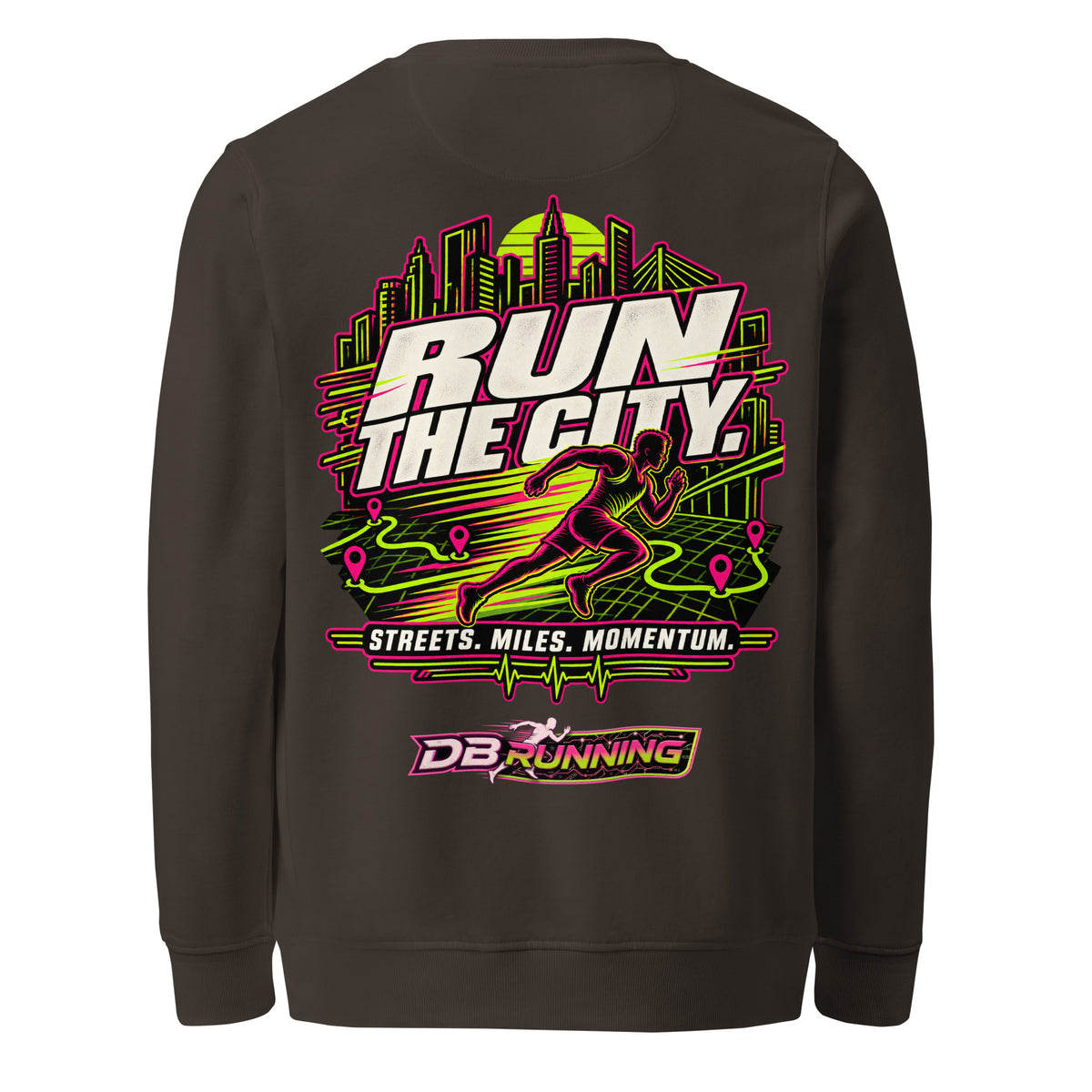 Run the City Male - Mid-Weight Sweatshirt - DB Running