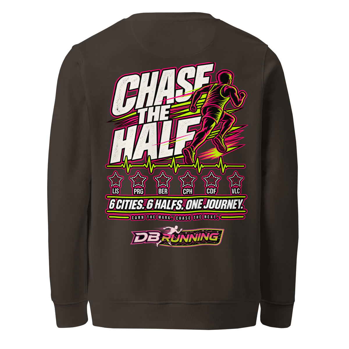 Chase the Half Male - Mid-Weight Sweatshirt - DB Running