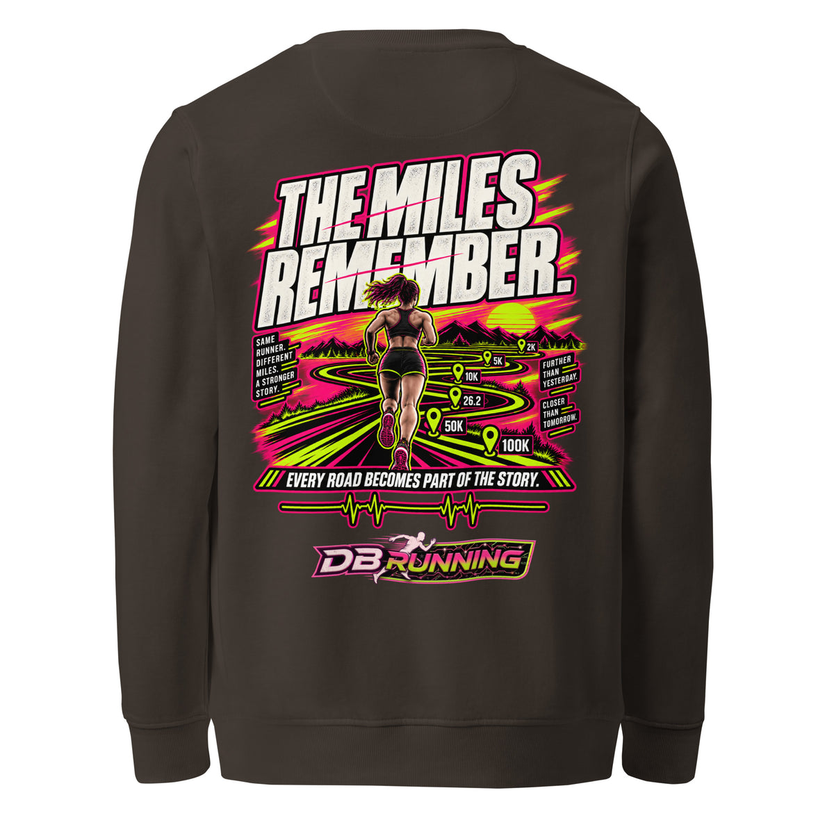 The Miles Remember Female - Mid-Weight Sweatshirt - DB Running
