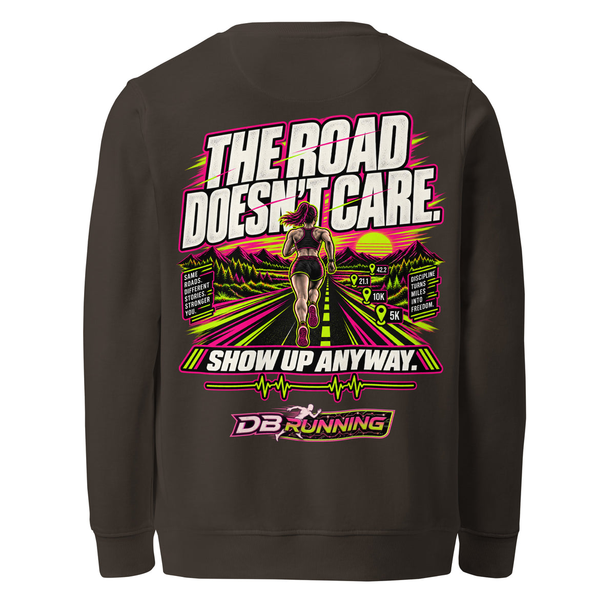 The Road Female - Mid-Weight Sweatshirt - DB Running