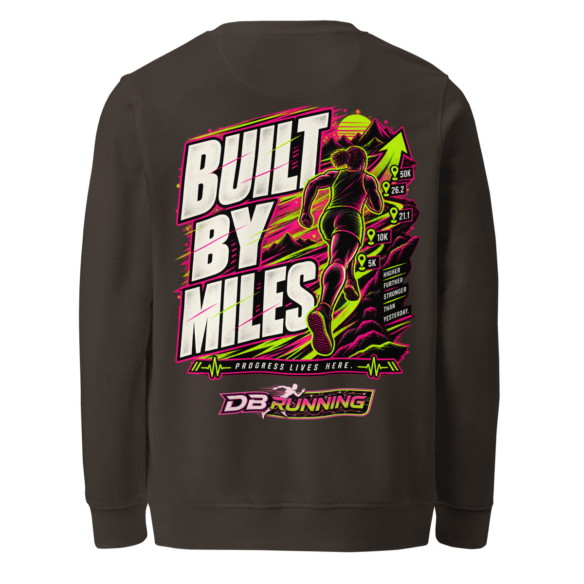 Built by Miles Female - Mid-Weight Sweatshirt - DB Running