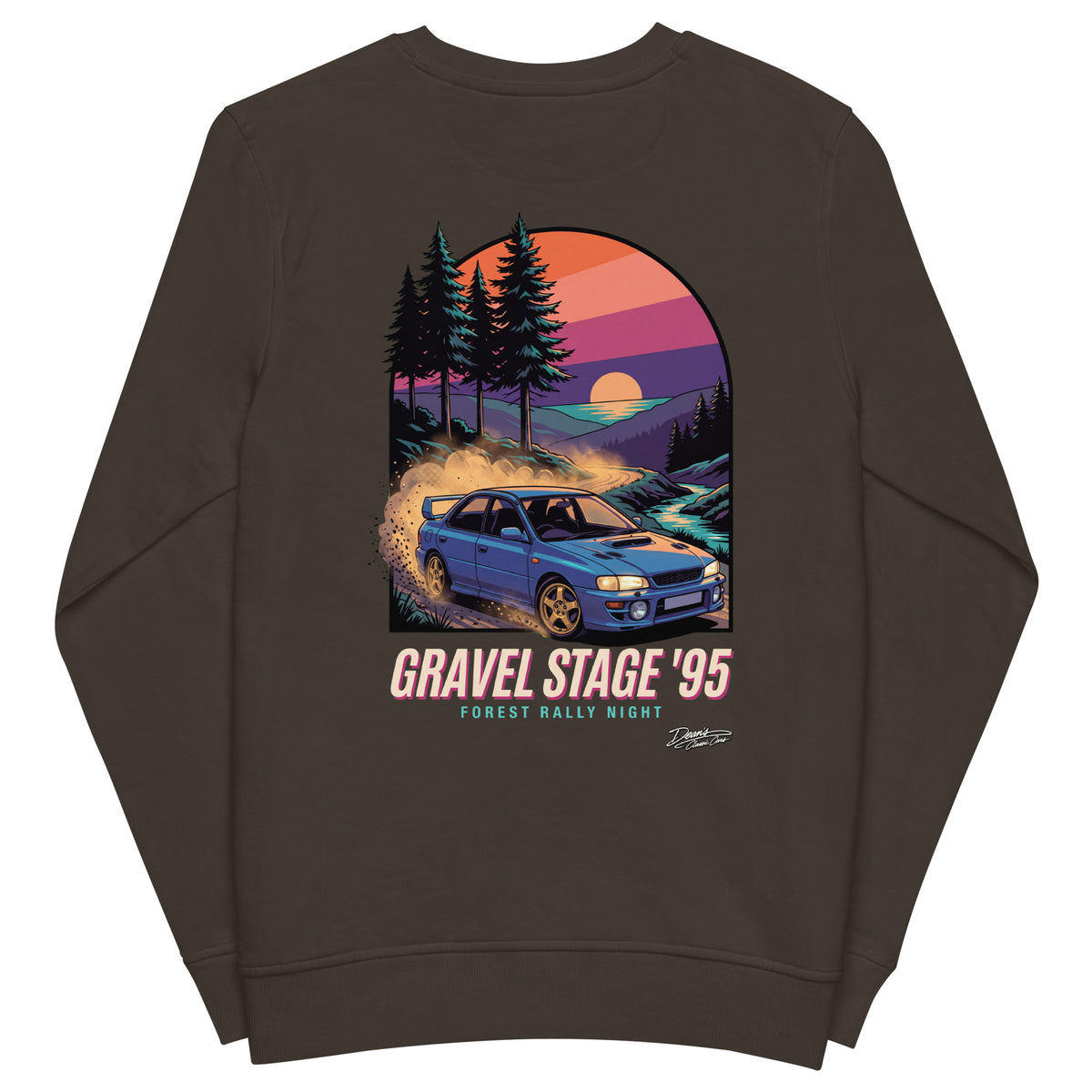 Impreza Turbo Gravel Stage Mid-Weight Sweatshirt - Dean's Classic Cars