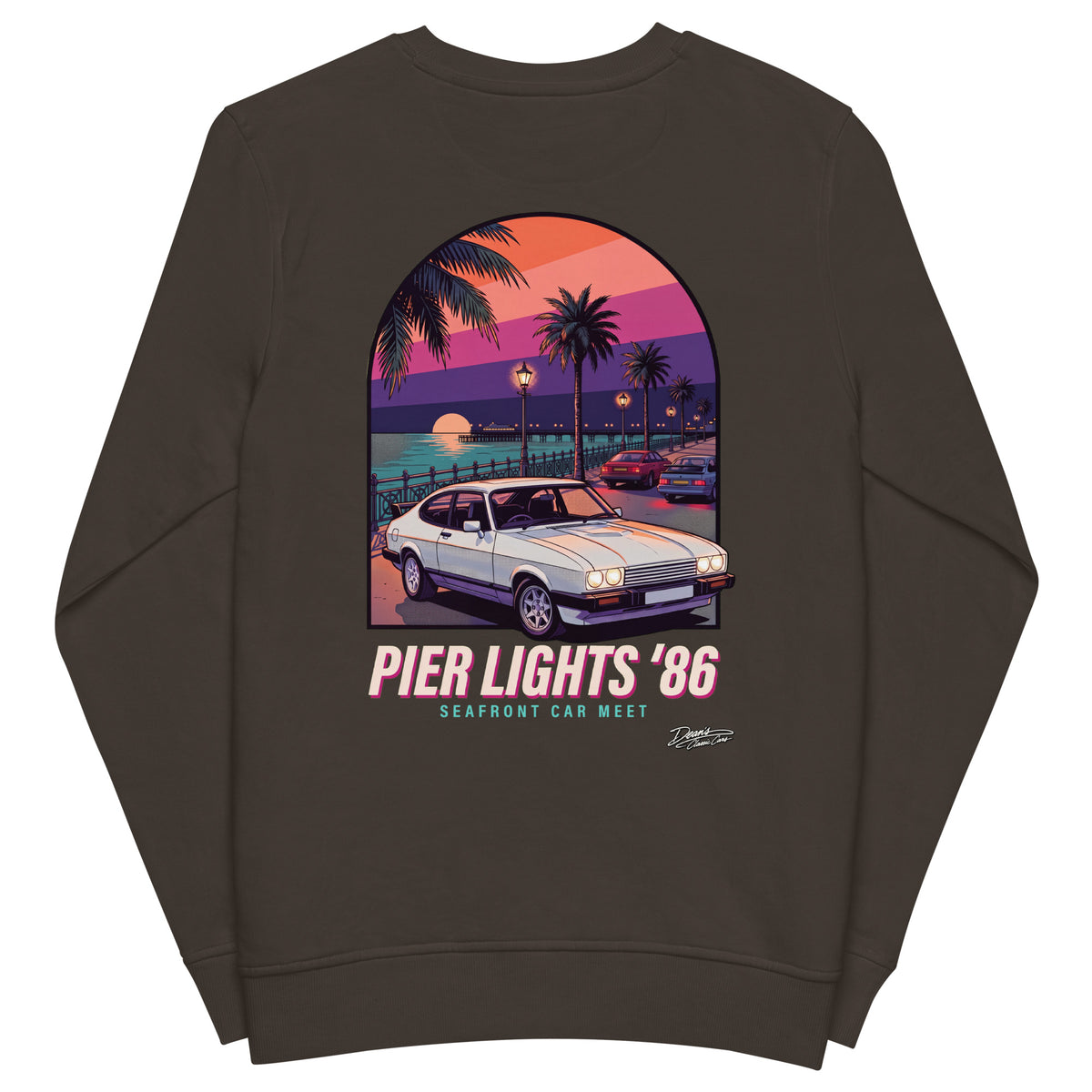 Injection Special Pier Lights Mid-Weight Sweatshirt - Dean's Classic Cars