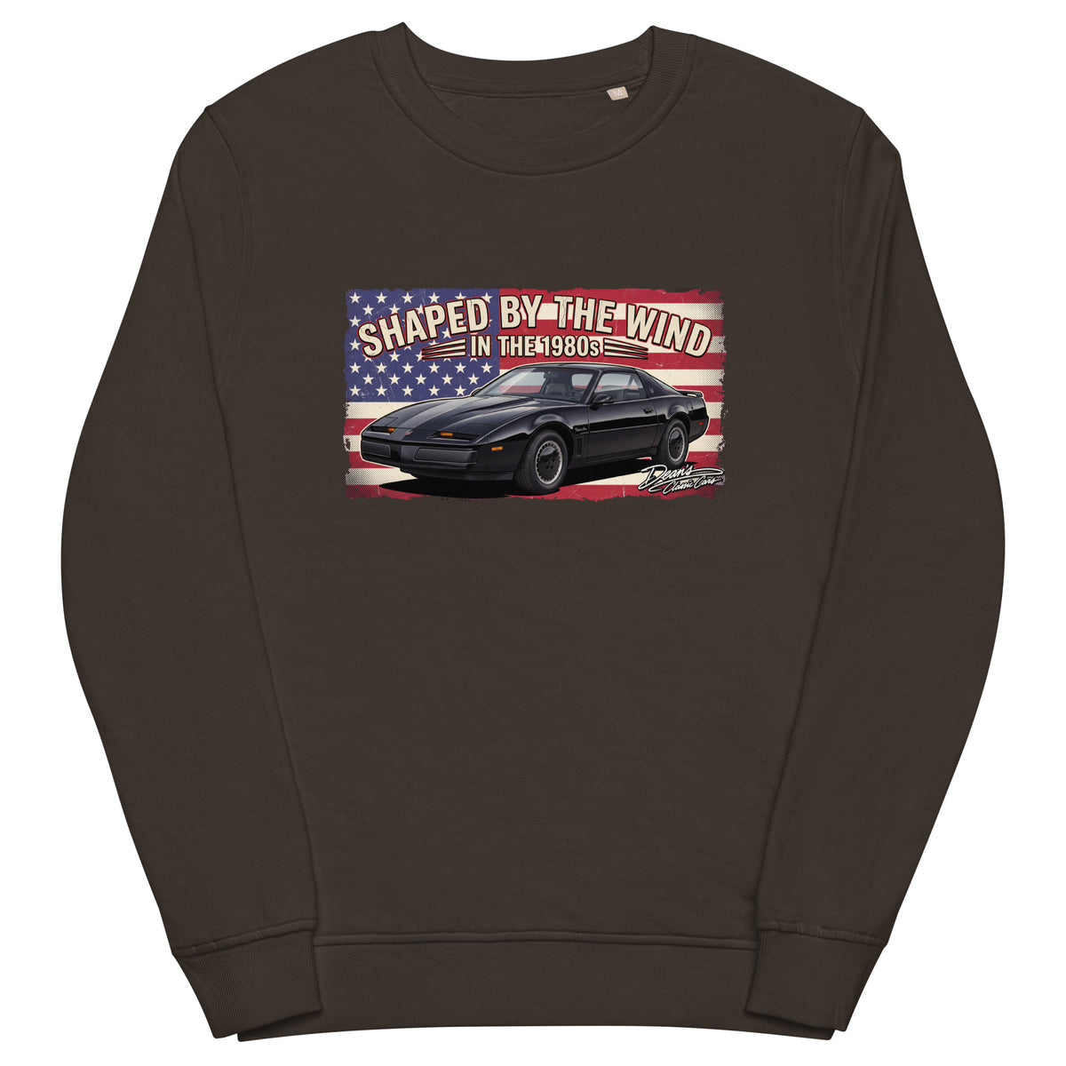 Trans Am Black Wedge Mid-Weight Sweatshirt - Dean's Classic Cars