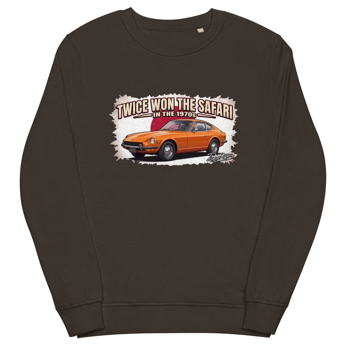 240Z Straight Six Coupe Mid-Weight Sweatshirt - Dean's Classic Cars