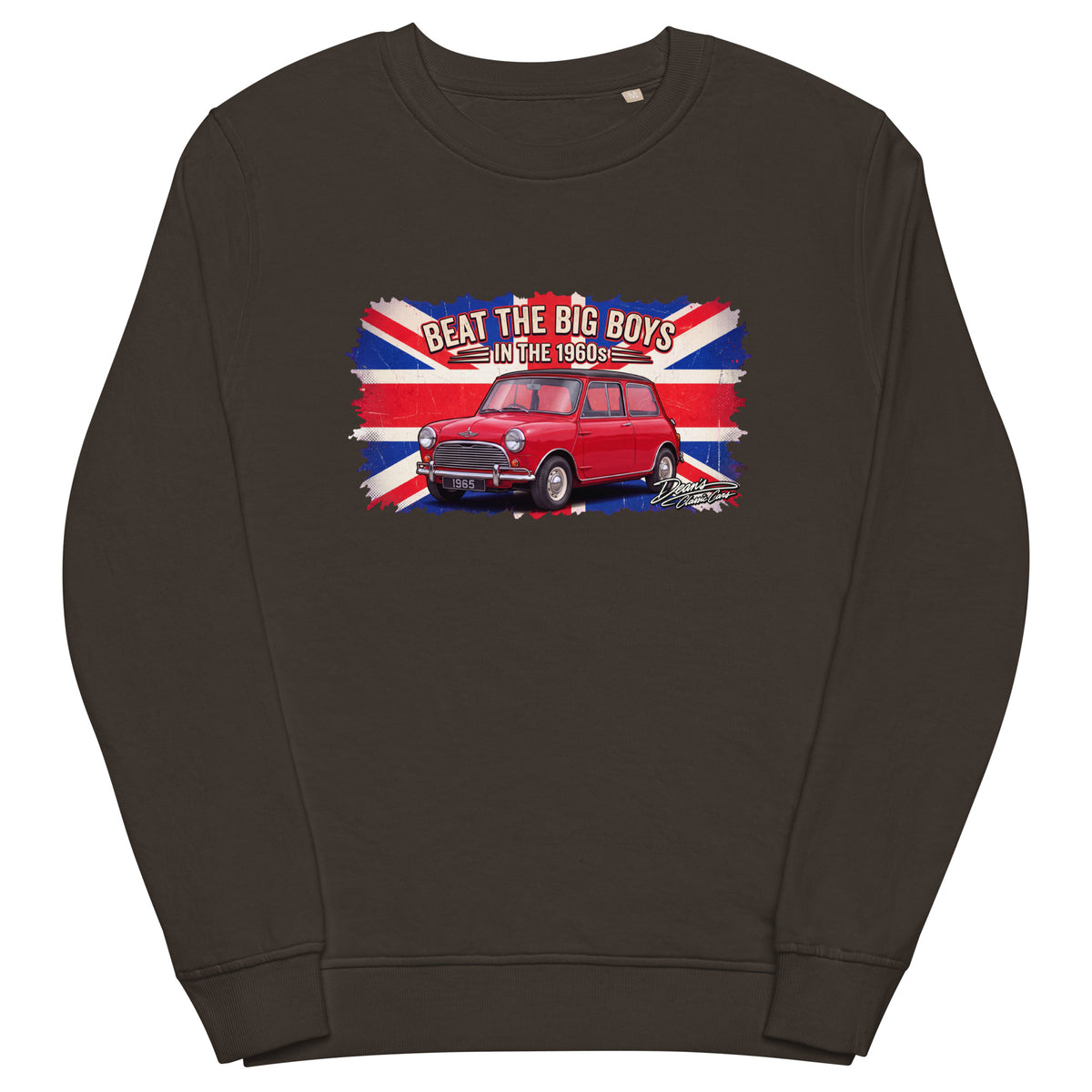 Cooper S Tartan Red Mid-Weight Sweatshirt - Dean's Classic Cars