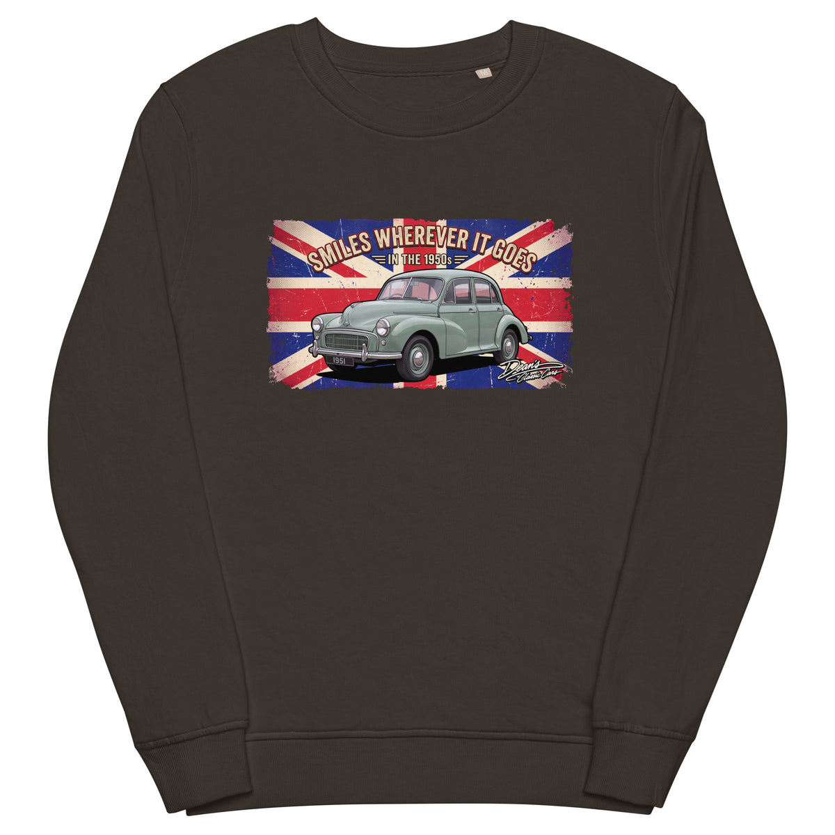 Minor MM Mist Green Mid-Weight Sweatshirt - Dean's Classic Cars
