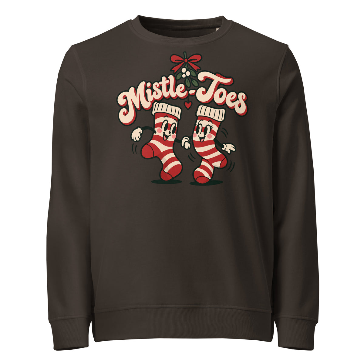 Mistle-Toes Christmas Mid-Weight Sweatshirt - Ricki Robin