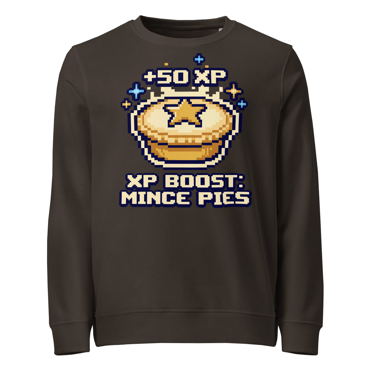 XP Boost: Mince Pies Christmas Mid-Weight Sweatshirt - Ricki Robin