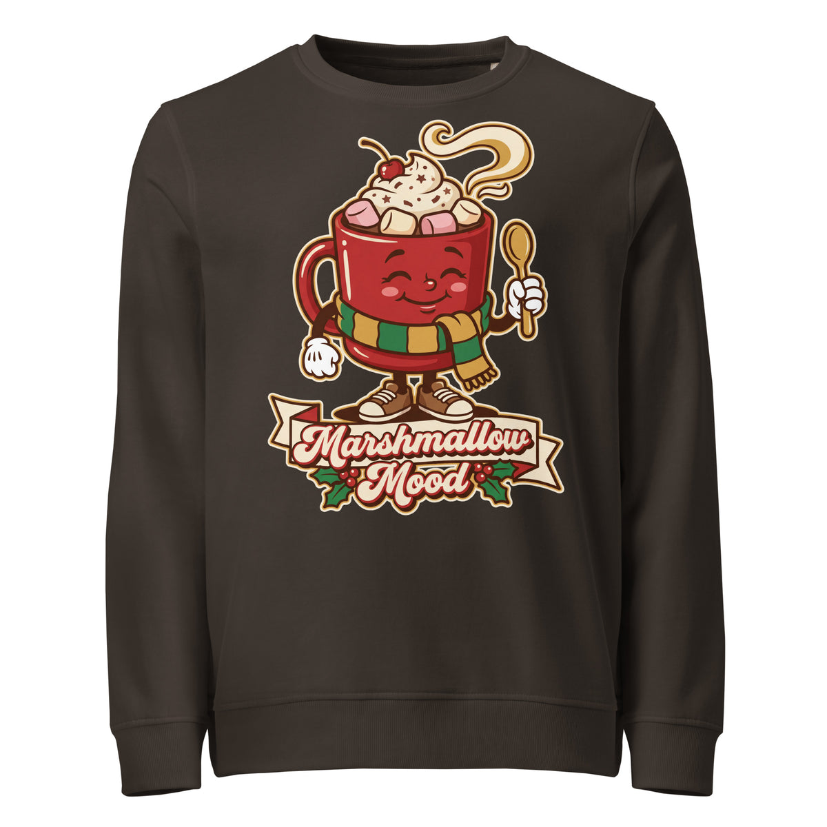 Marshmallow Mood Christmas Mid-Weight Sweatshirt - Ricki Robin