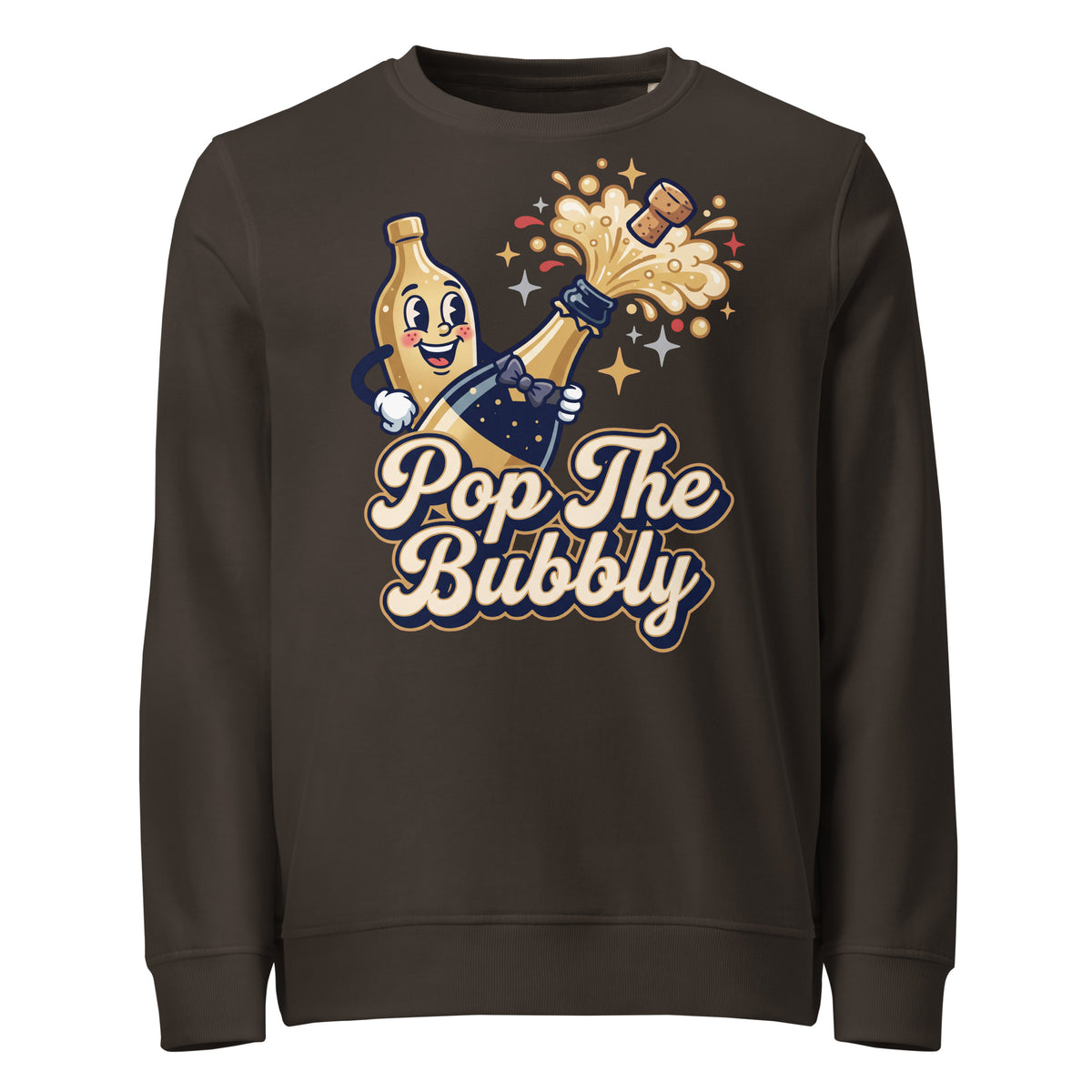 Pop The Bubbly New Year Mid-Weight Sweatshirt - Ricki Robin