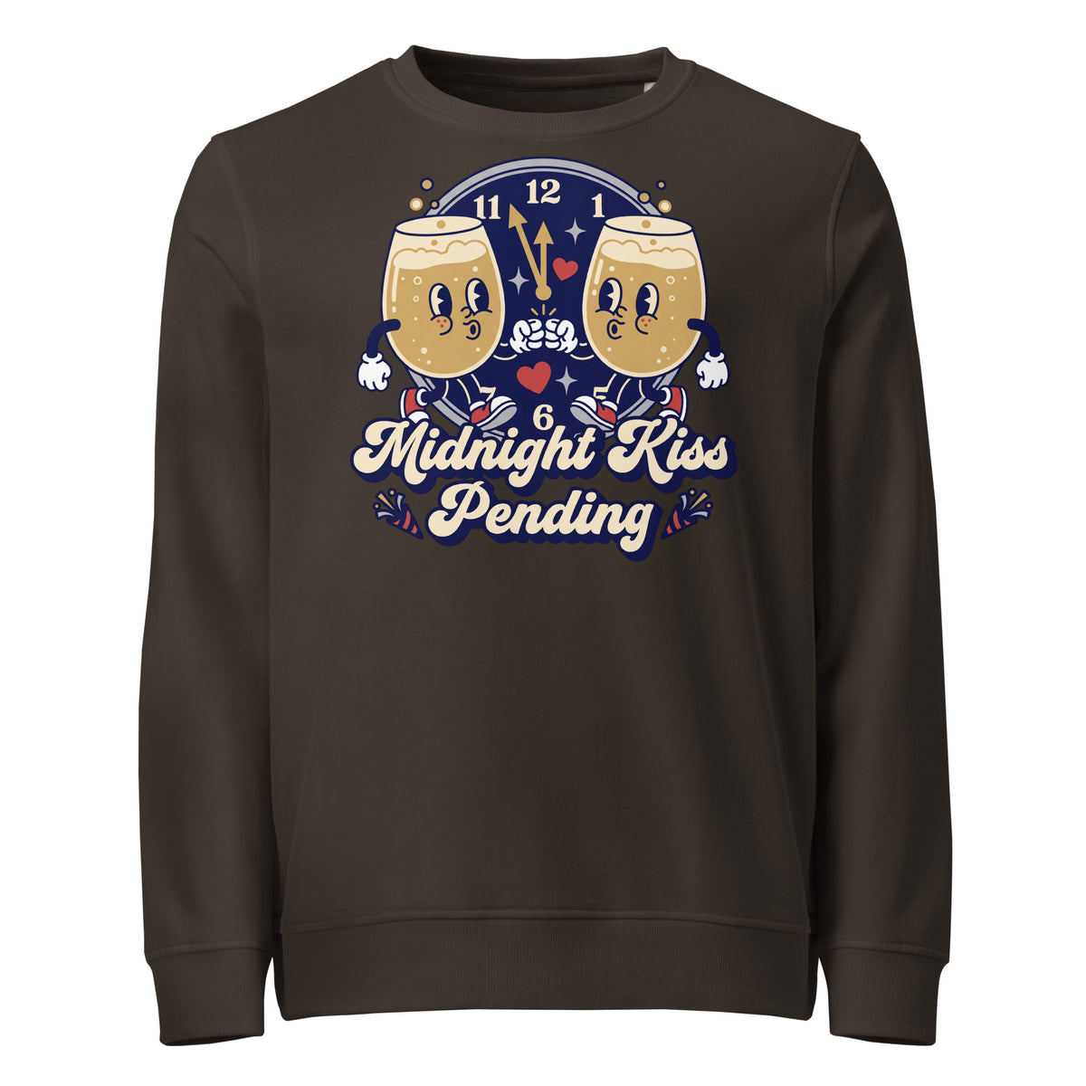 Midnight Kiss Pending New Year Mid-Weight Sweatshirt - Ricki Robin