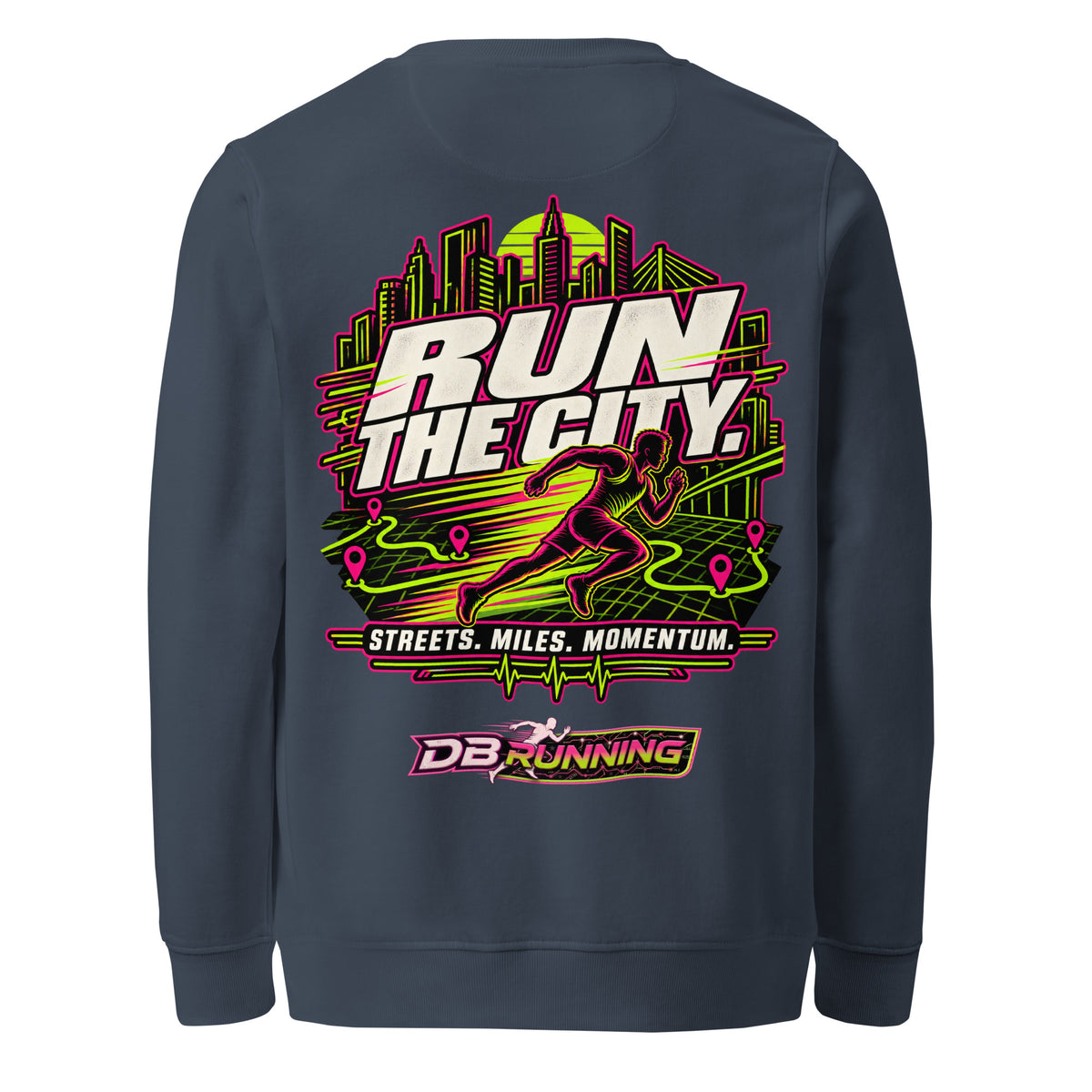 Run the City Male - Mid-Weight Sweatshirt - DB Running