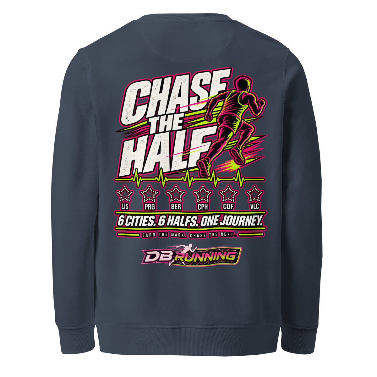 Chase the Half Male - Mid-Weight Sweatshirt - DB Running