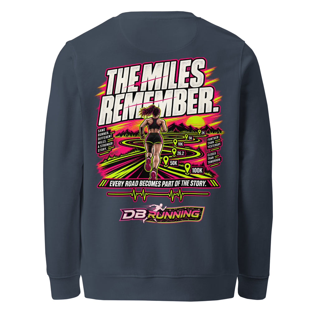 The Miles Remember Female - Mid-Weight Sweatshirt - DB Running
