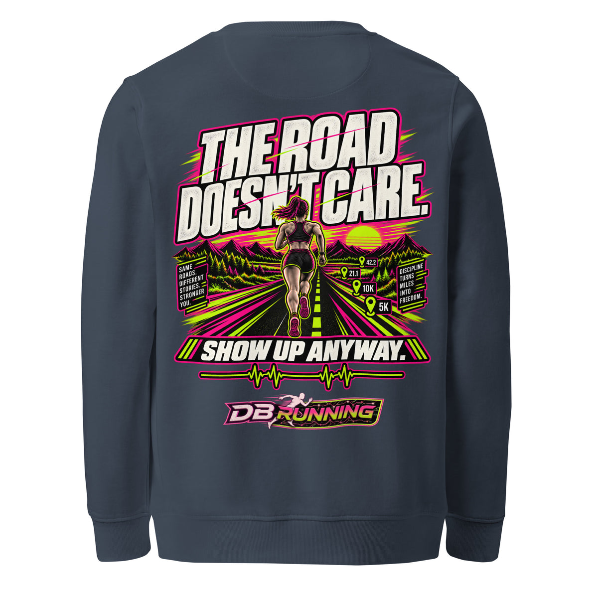The Road Female - Mid-Weight Sweatshirt - DB Running