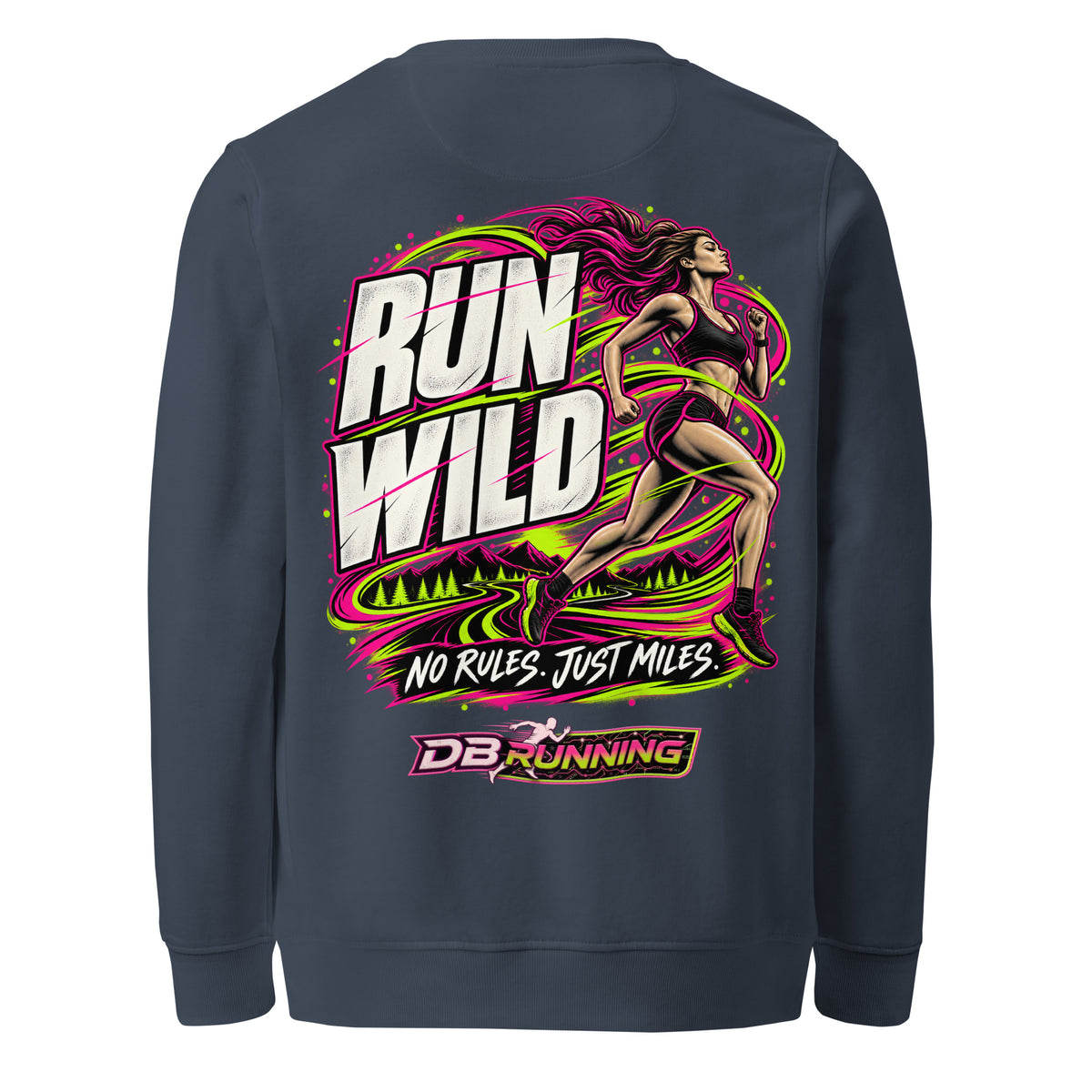Run Wild - Mid-Weight Sweatshirt - DB Running