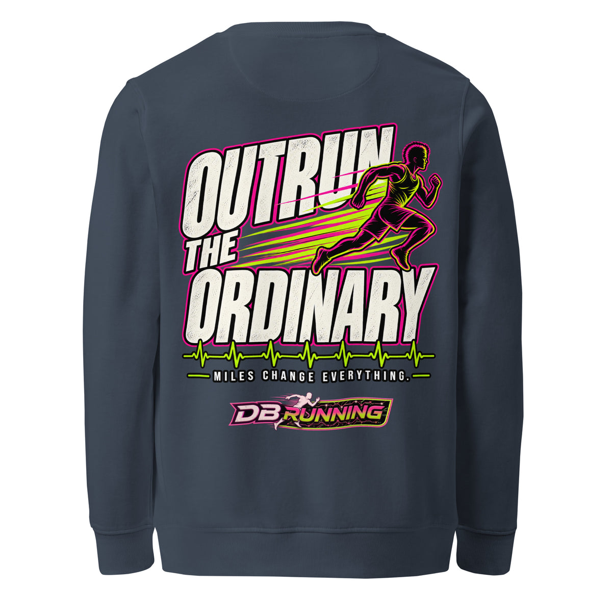 Outrun the Ordinary Male - Mid-Weight Sweatshirt - DB Running