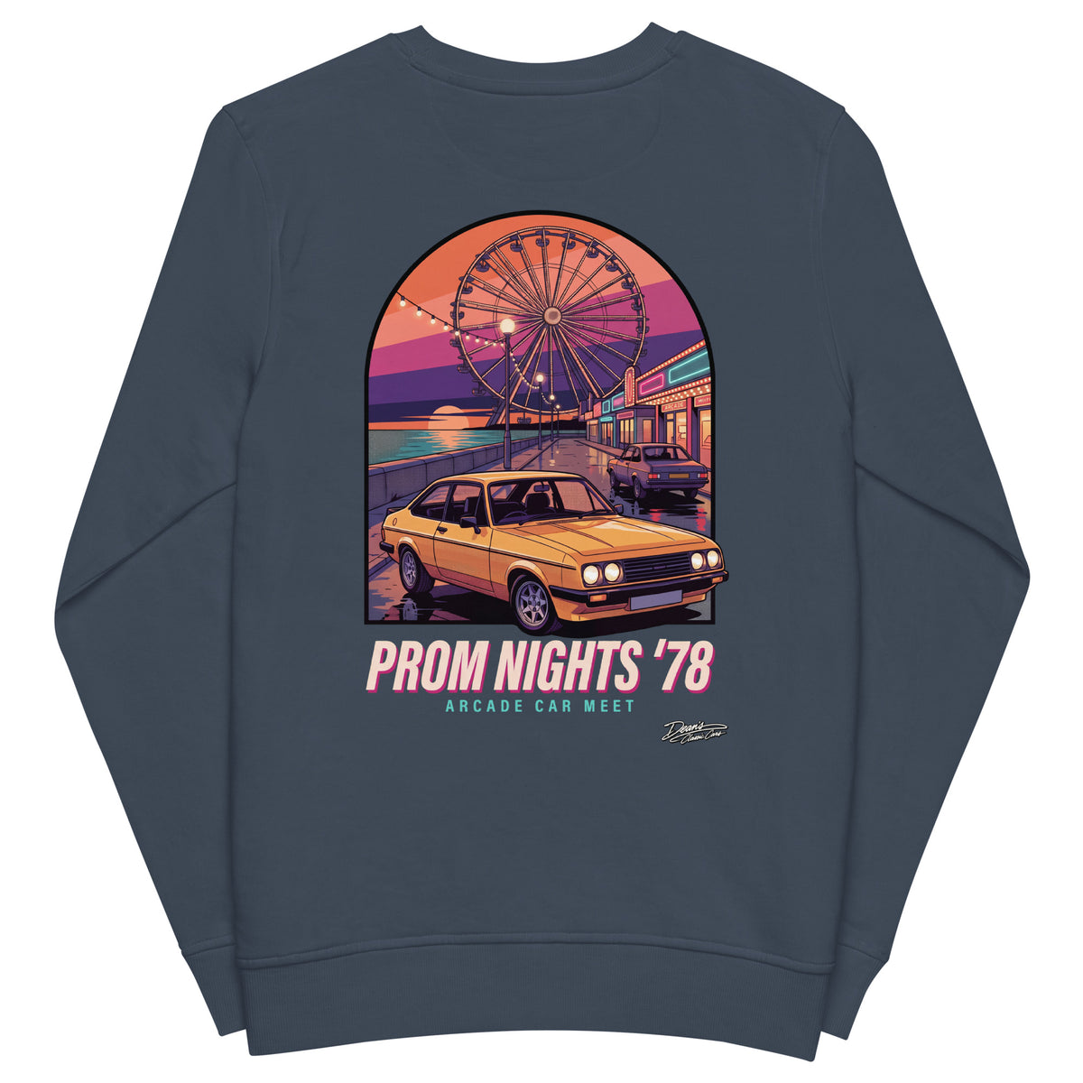 Escort RS2000 Prom Nights Mid-Weight Sweatshirt - Dean's Classic Cars
