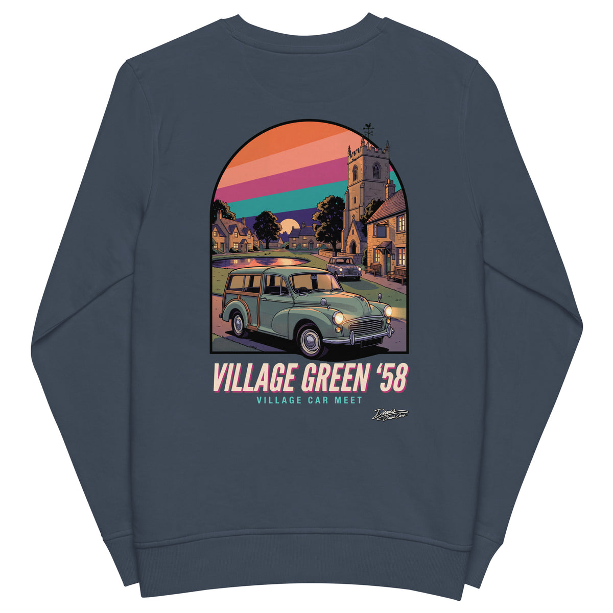 Minor Traveller Village Green Mid-Weight Sweatshirt - Dean's Classic Cars