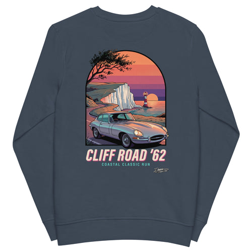 E Type Cliff Road Mid-Weight Sweatshirt - Dean's Classic Cars