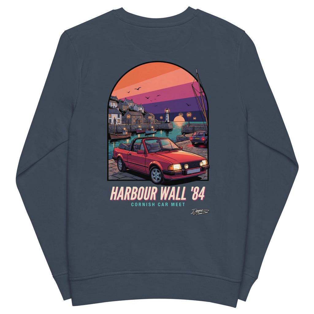 XR3i Cabriolet Harbour Wall Mid-Weight Sweatshirt - Dean's Classic Cars