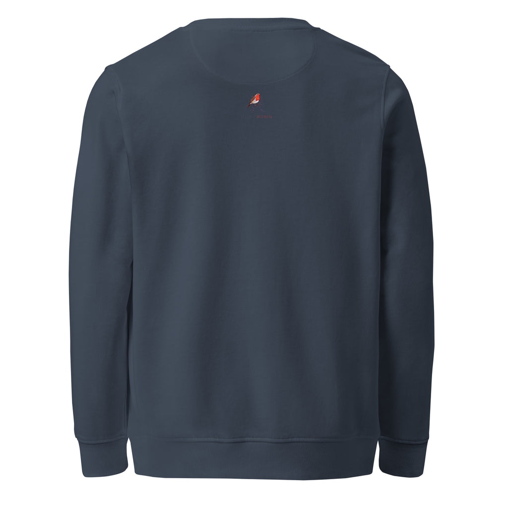 8-Bit Robin Christmas Mid-Weight Sweatshirt - Ricki Robin