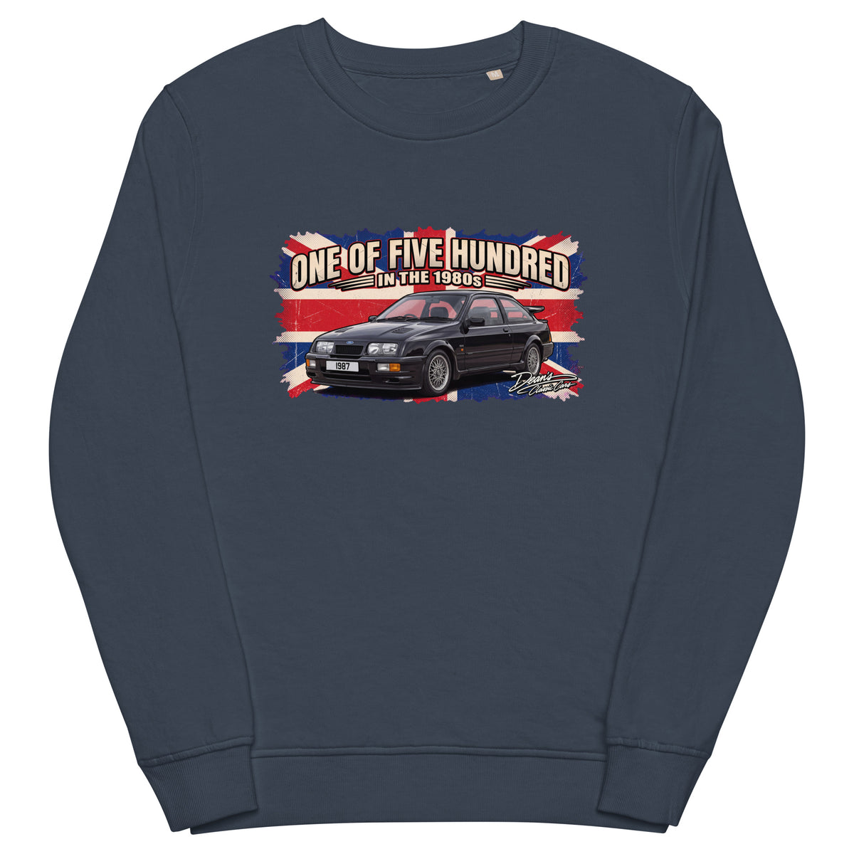 Sierra RS500 Whale Tail Mid-Weight Sweatshirt - Dean's Classic Cars