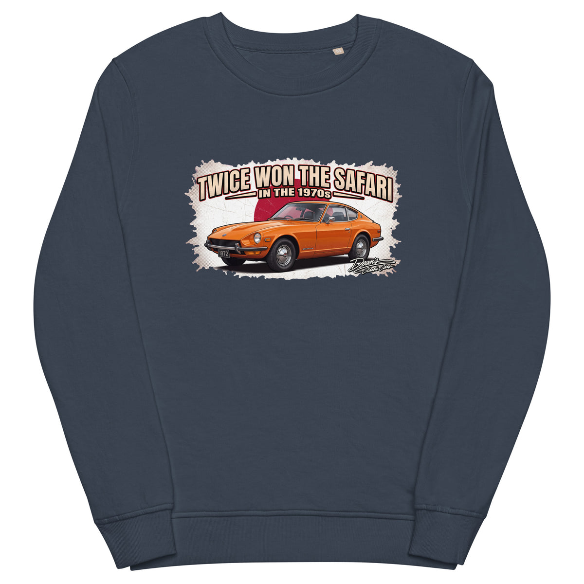 240Z Straight Six Coupe Mid-Weight Sweatshirt - Dean's Classic Cars