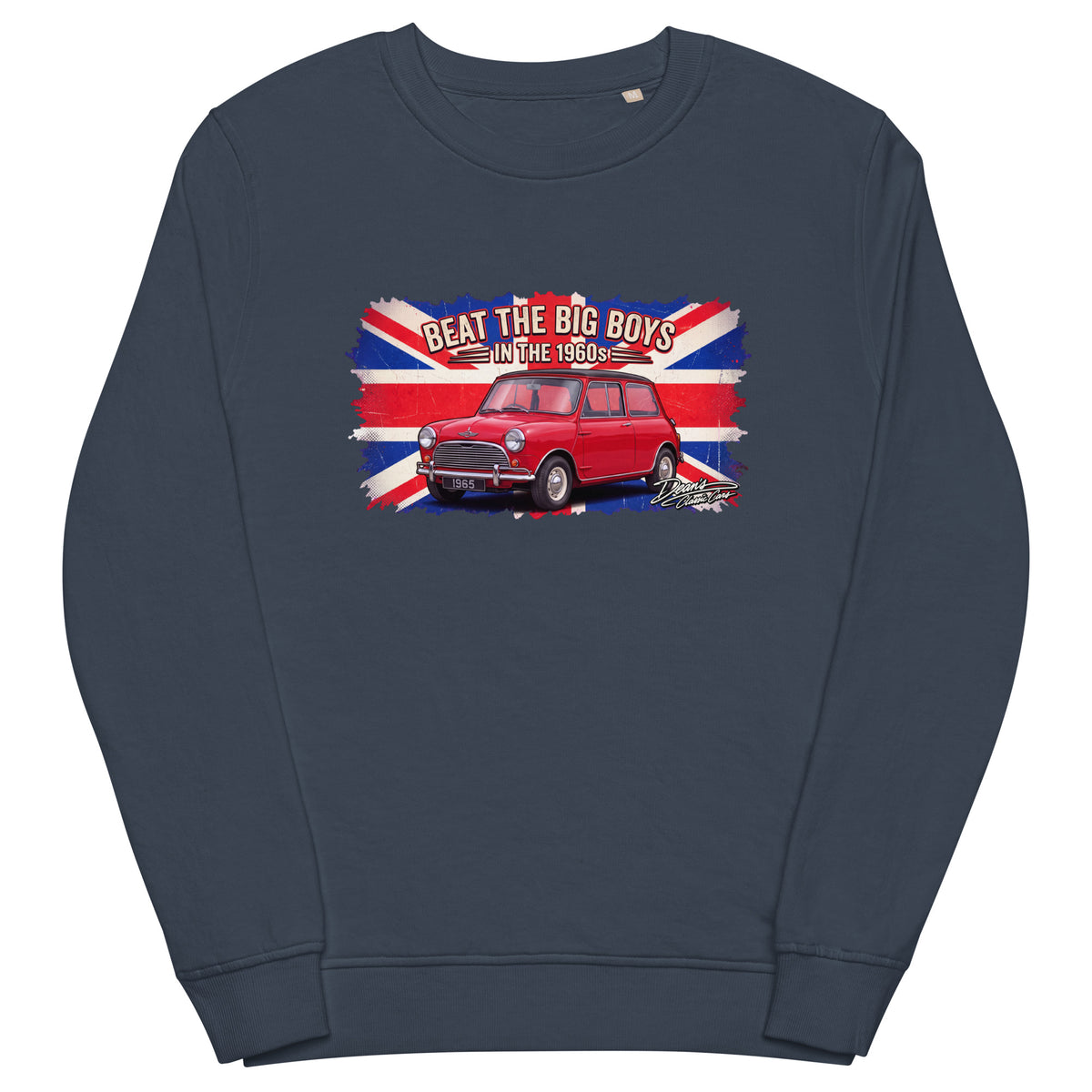 Cooper S Tartan Red Mid-Weight Sweatshirt - Dean's Classic Cars