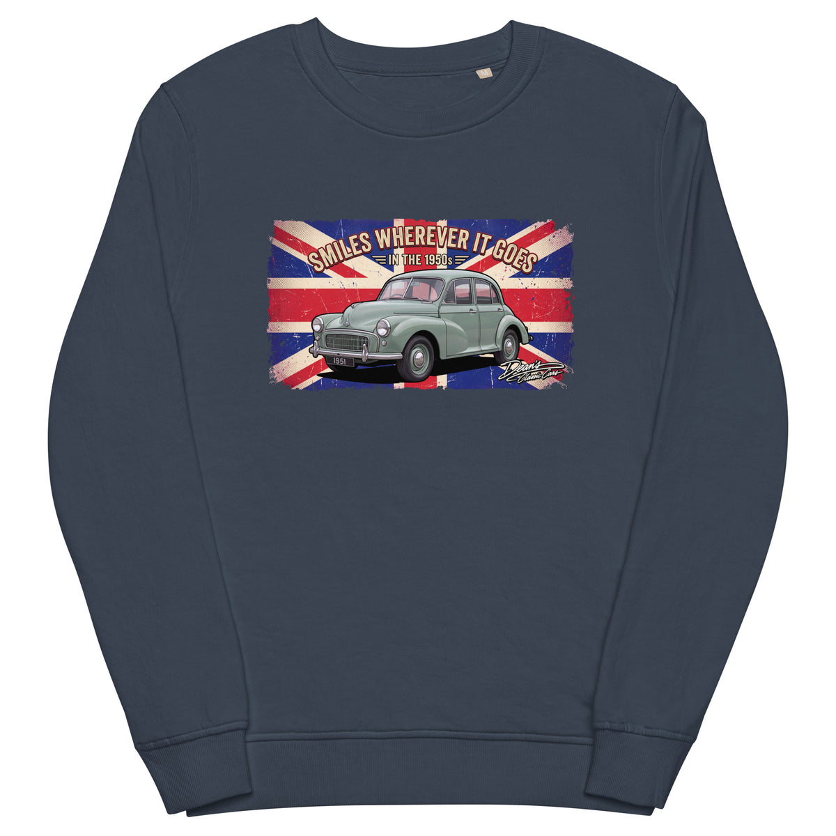Minor MM Mist Green Mid-Weight Sweatshirt - Dean's Classic Cars