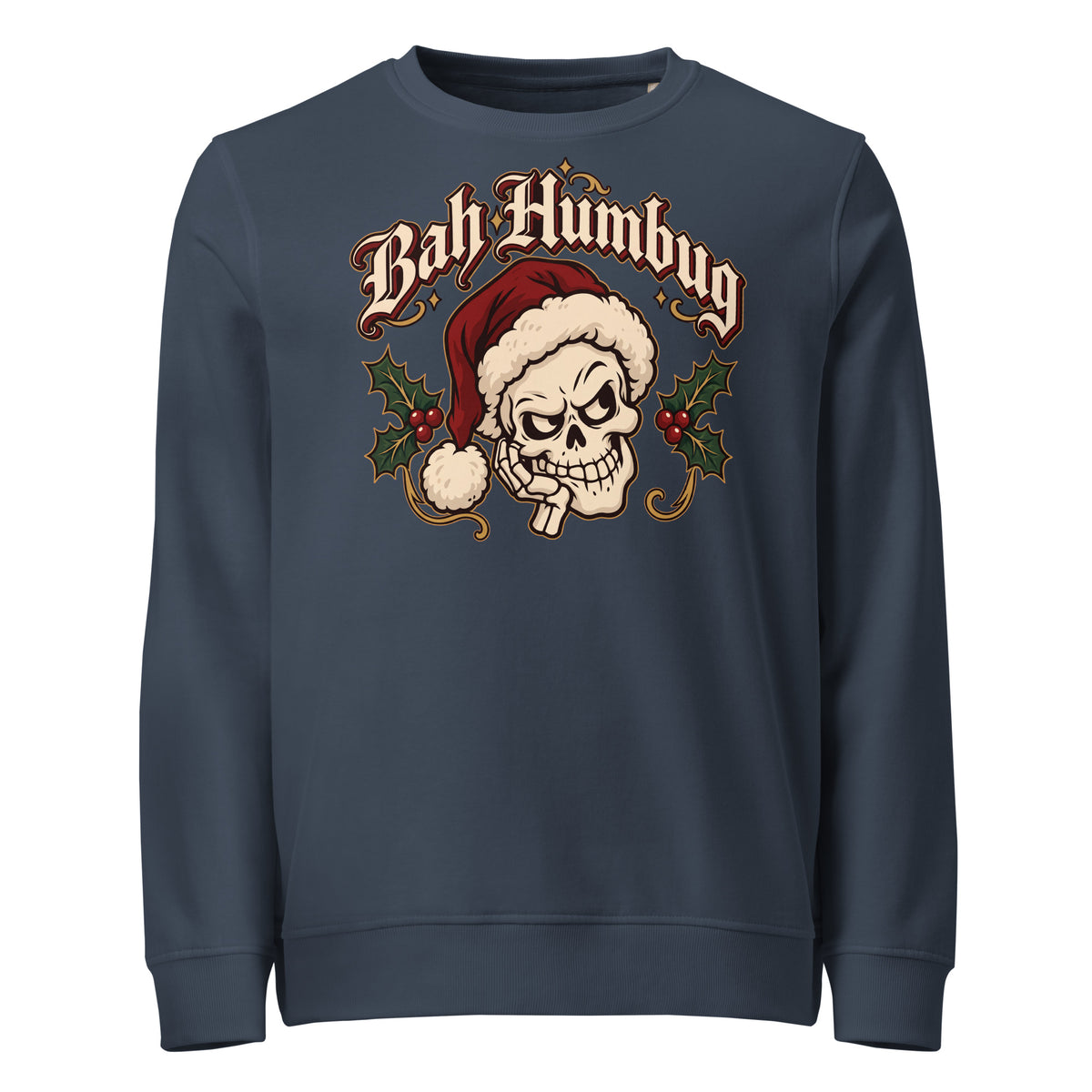 Bah Humbug Christmas Mid-Weight Sweatshirt - Ricki Robin