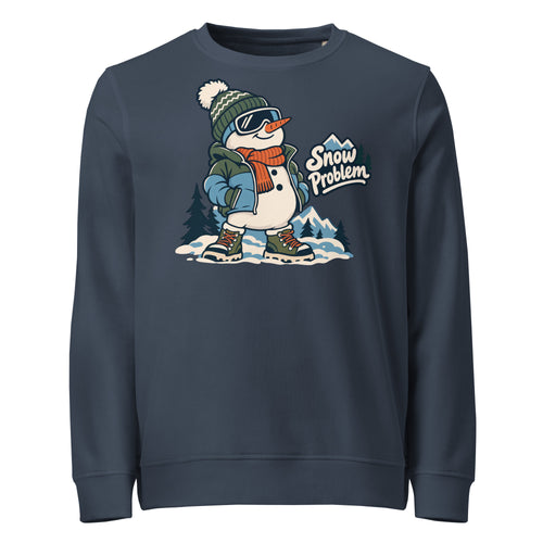Snow Problem Christmas Mid-Weight Sweatshirt - Ricki Robin