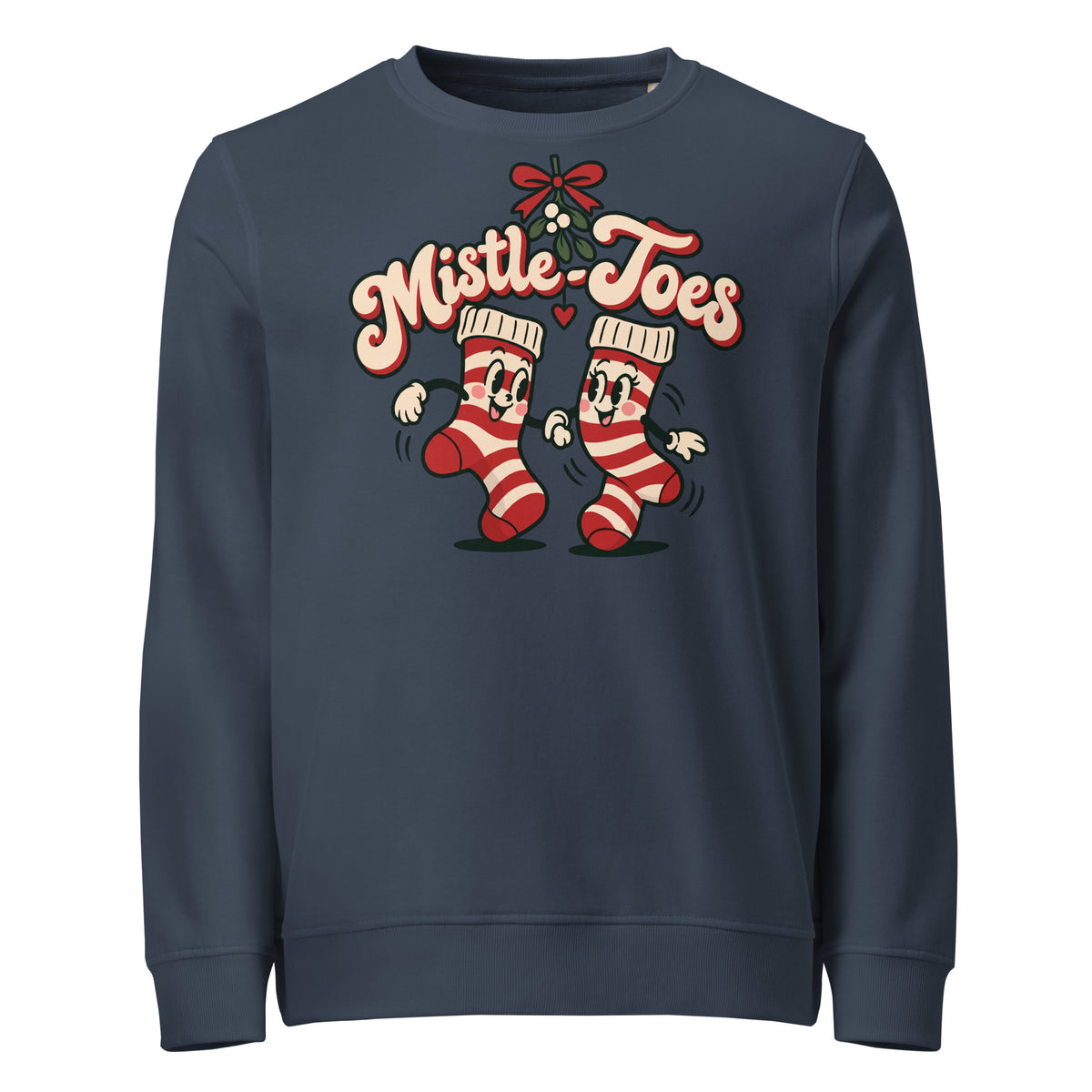 Mistle-Toes Christmas Mid-Weight Sweatshirt - Ricki Robin