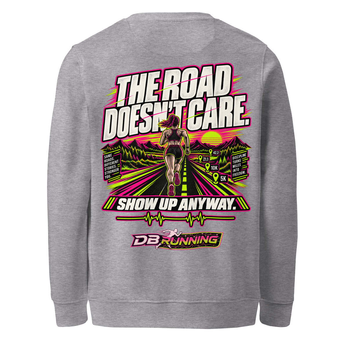 The Road Female - Mid-Weight Sweatshirt - DB Running