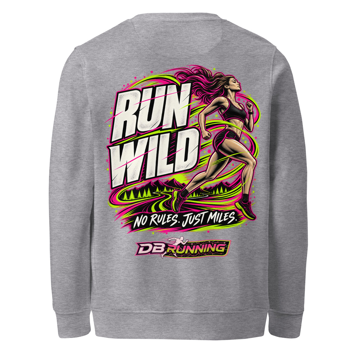 Run Wild - Mid-Weight Sweatshirt - DB Running