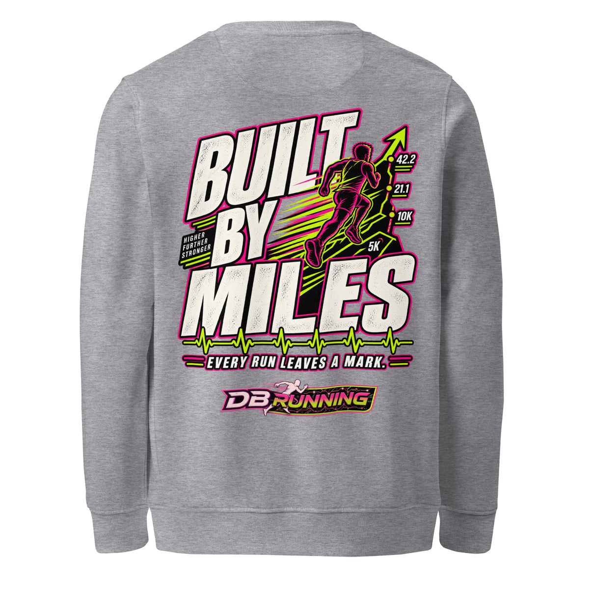 Built by Miles Male - Mid-Weight Sweatshirt - DB Running