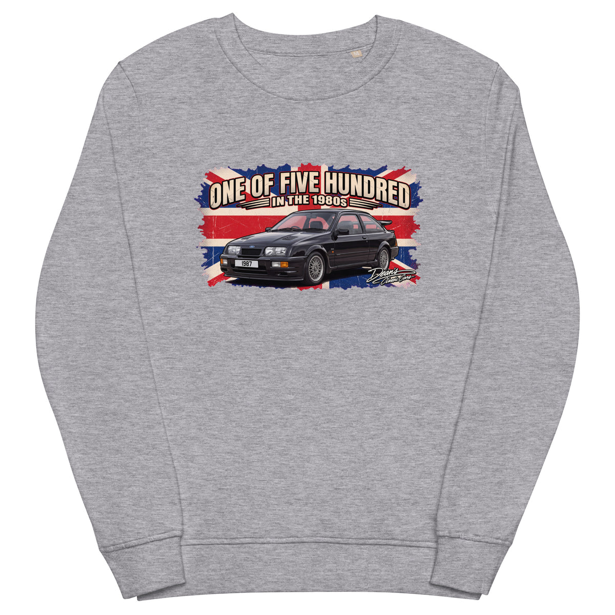 Sierra RS500 Whale Tail Mid-Weight Sweatshirt - Dean's Classic Cars