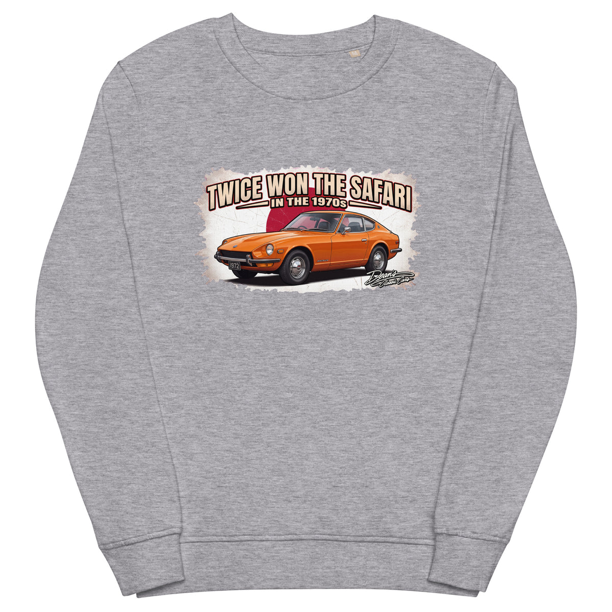 240Z Straight Six Coupe Mid-Weight Sweatshirt - Dean's Classic Cars