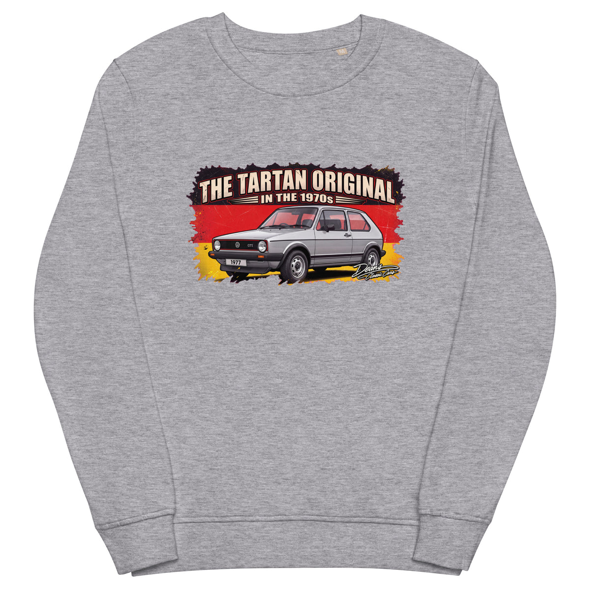 Golf GTI Diamond Silver Mid-Weight Sweatshirt - Dean's Classic Cars
