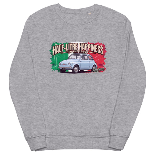 500 D Celestial Blue Mid-Weight Sweatshirt - Dean's Classic Cars
