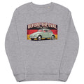 Beetle Split Pastel Green Mid-Weight Sweatshirt - Dean's Classic Cars
