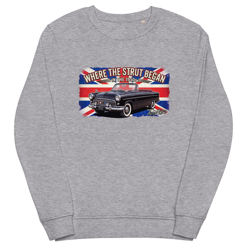 Consul Convertible Strut Pioneer Mid-Weight Sweatshirt - Dean's Classic Cars