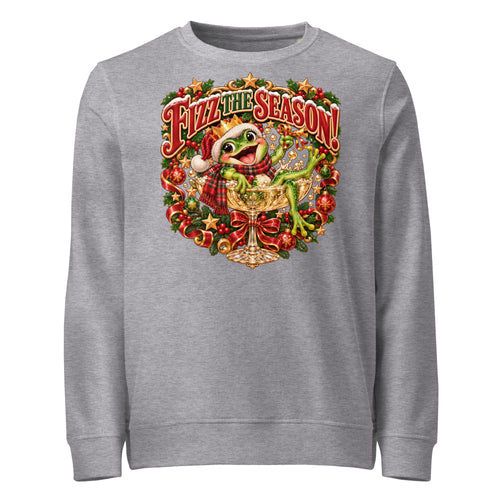 Fizz the Season Christmas Mid-Weight Sweatshirt - Ricki Robin