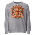 Head Gingerbread Christmas Mid-Weight Sweatshirt - Ricki Robin