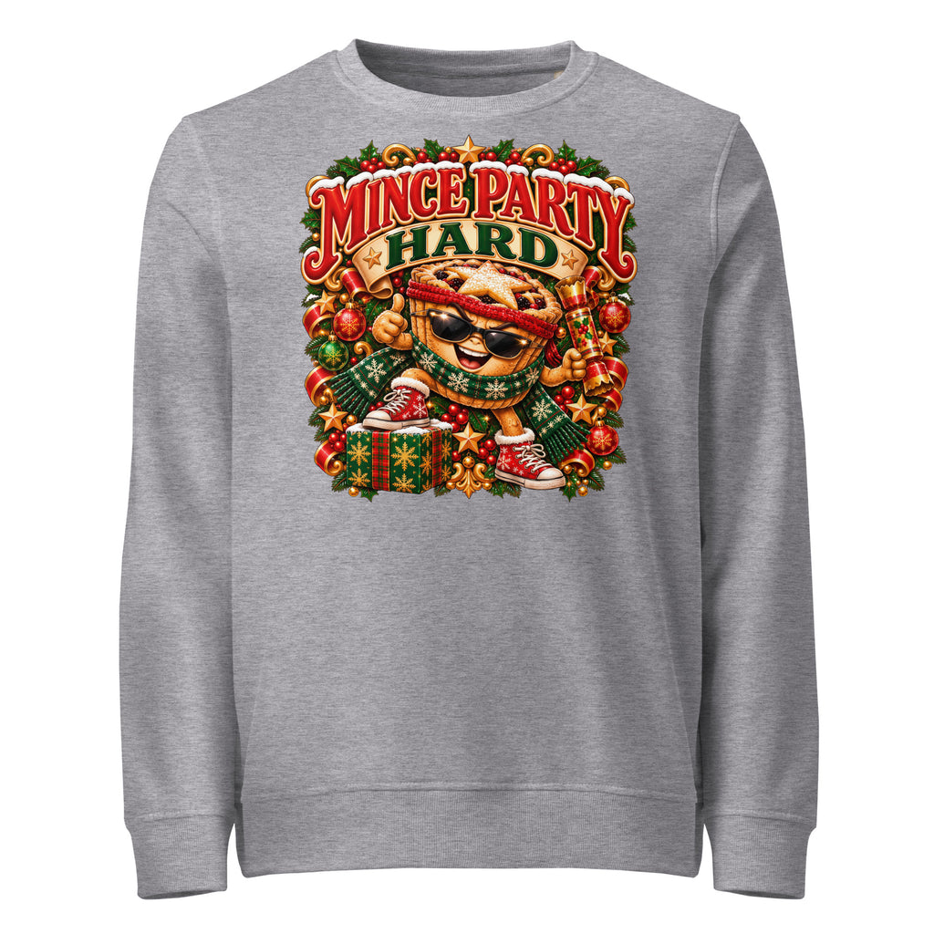 Mince Party Hard Christmas Mid-Weight Sweatshirt - Ricki Robin