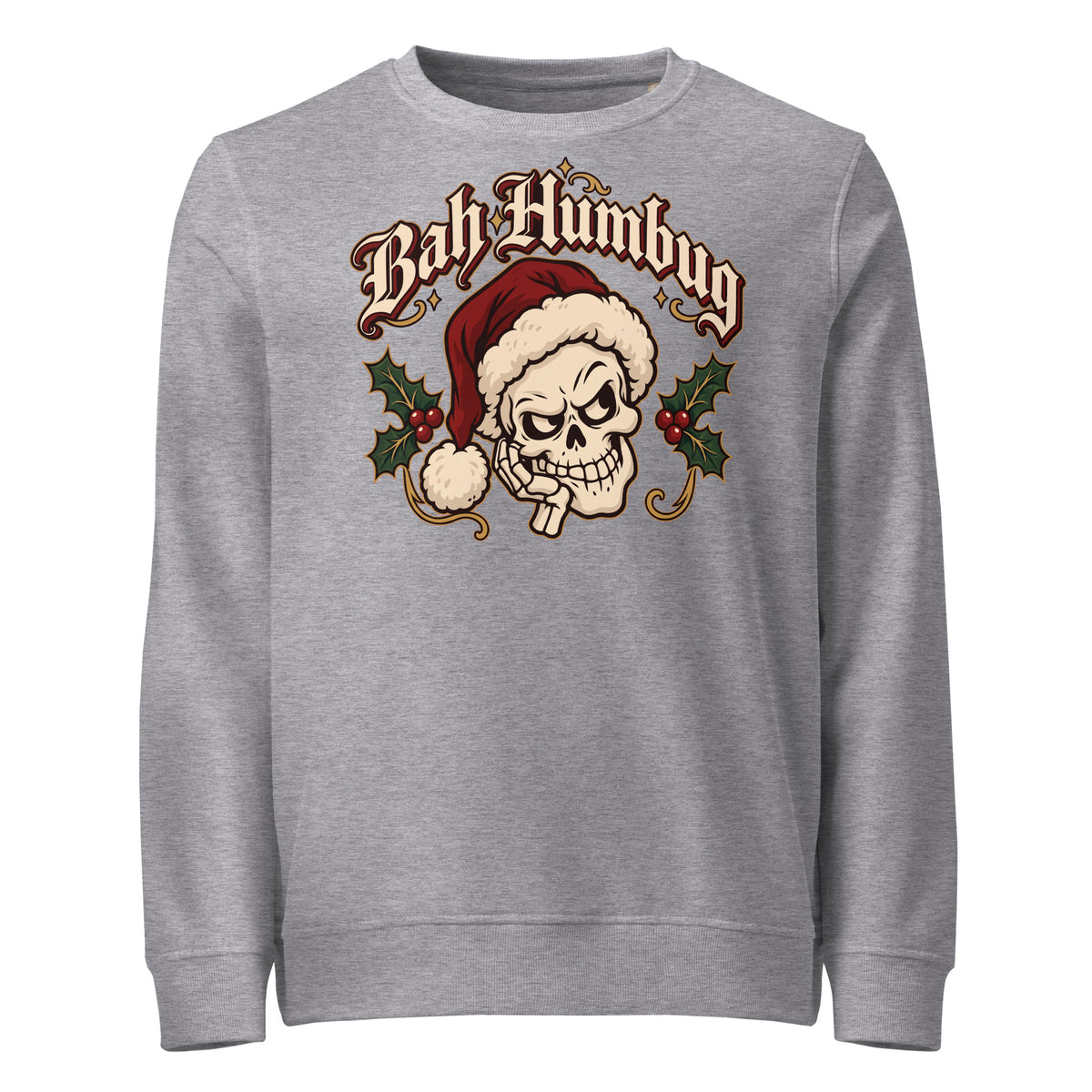 Bah Humbug Christmas Mid-Weight Sweatshirt - Ricki Robin
