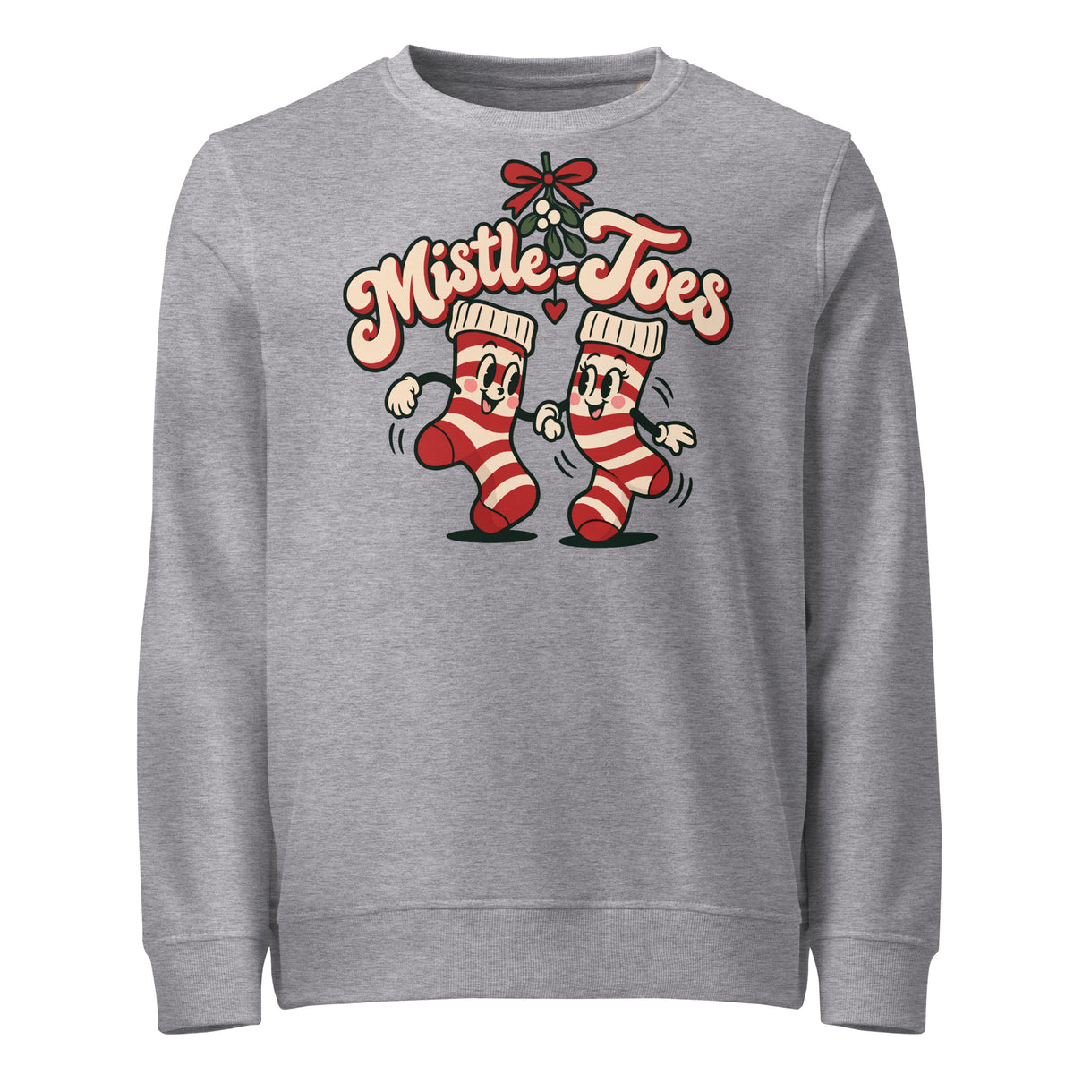 Mistle-Toes Christmas Mid-Weight Sweatshirt - Ricki Robin